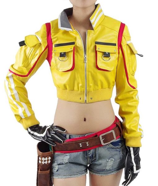 Final Fantasy XV Cindy Aurum Leather Jacket