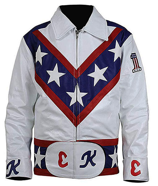 Evel Knievel Daredevil Leather Jacket