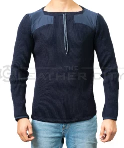 Blue British Military Commando Sweater