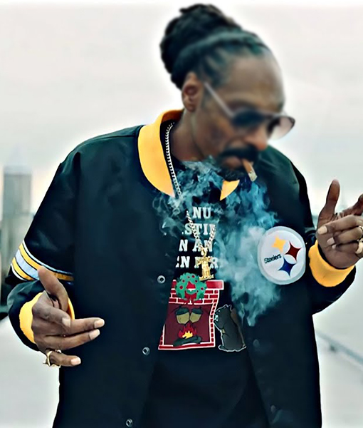 Back in The Game Snoop Steeler Varsity Jacket