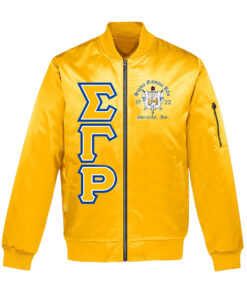 Sigma Gamma Rho Yellow Varsity Jacket