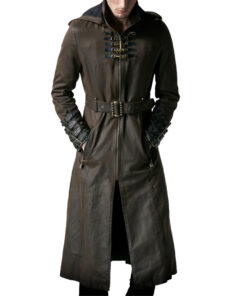 Steampunk Twill Long Coat
